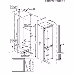 AEG FRIGORIFERO COMBINATO MULTIFLOW (METAL) CLASSE C TC8MS181CS - Vista aggiuntiva 8