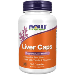 NOW FOODS Capsule di fegato 100 St