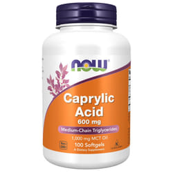 Now Foods Acido caprilico 600 mg 100 St