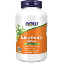 Now Foods Ginseng siberiano (Eleuterococco) 500mg 250 St