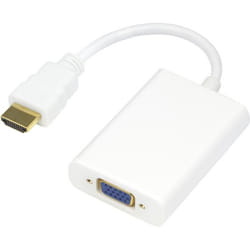 Deltaco HDMI-VGA8 cavo e adattatore video Bianco