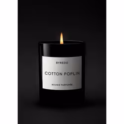 Byredo Cotton Poplin candela di cera Cilindro Nero 1 pz - Vista aggiuntiva 3