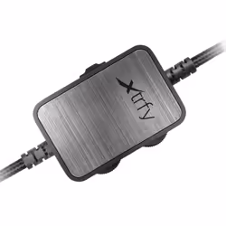 CHERRY XTRFY XG-H1 cuffia e auricolare Cablato A Padiglione Gaming Nero, Argento - Vista aggiuntiva 4
