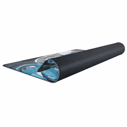 CHERRY XTRFY GP4 Tappetino per mouse per gioco da computer Nero, Blu, Grigio - Vista aggiuntiva 5