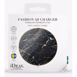 iDeal of Sweden IDFQI-49 Caricabatterie per dispositivi mobili Smartphone Nero, Oro Campo magnetico di terra Carica wireless Interno