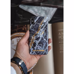 iDeal of Sweden Midnight Blue Marble custodia per cellulare 14,7 cm (5.8") Cover Blu