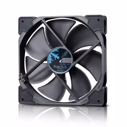 Fractal Design Venturi HP-14 PWM, Ventilatore, 14 cm, 400 Giri/min, 1500 Giri/min, 132,7 m³/h, Nero, Grigio