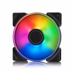 Fractal Design Prisma AL-12, Ventilatore, 12 cm, 1200 Giri/min, 86,02 m³/h, Nero, Bianco