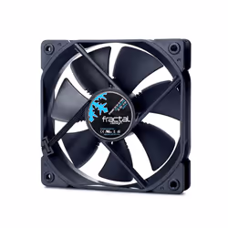 Fractal Design Dynamic X2 GP-12 PWM, Ventilatore, 12 cm, 500 Giri/min, 2000 Giri/min, Nero