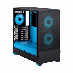 Fractal Design Pop Air Tower Nero, Ciano - Vista aggiuntiva 7