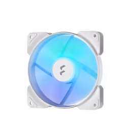 Fractal Design Aspect 12 RGB, Ventilatore, 12 cm, 1200 Giri/min, 54,4 m³/h, Bianco