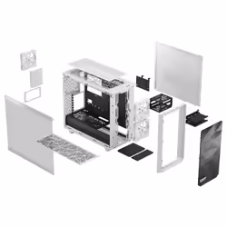 Fractal Design Meshify 2 Lite Bianco - Vista aggiuntiva 5