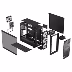Fractal Design Meshify 2 Lite Nero - Vista aggiuntiva 5