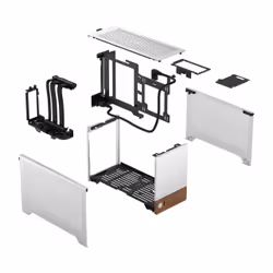 Fractal Design Terra Small Form Factor (SFF) Argento - Vista aggiuntiva 7