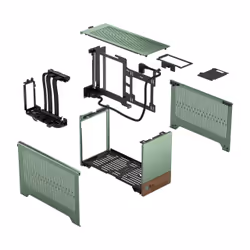 Fractal Design Terra Small Form Factor (SFF) Verde - Vista aggiuntiva 6