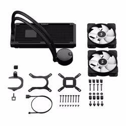 Fractal Design Lumen S24 v2 RGB Processore Raffreddatore di liquidi tutto in uno 12 cm Nero 1 pz - Vista aggiuntiva 6