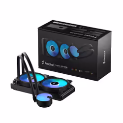 Fractal Design Lumen S24 v2 RGB Processore Raffreddatore di liquidi tutto in uno 12 cm Nero 1 pz - Vista aggiuntiva 7