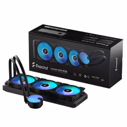Fractal Design Lumen S36 v2 RGB Processore Raffreddatore di liquidi tutto in uno 12 cm Nero 1 pz - Vista aggiuntiva 7