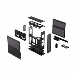 Fractal Design Ridge Small Form Factor (SFF) Nero - Vista aggiuntiva 6