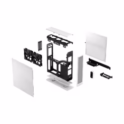 Fractal Design Ridge Small Form Factor (SFF) Bianco - Vista aggiuntiva 5