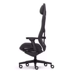 Fractal Design FD-CH-RE1M-01 sedia per videogioco Sedia da gaming per PC Seduta imbottita Nero - Vista aggiuntiva 4