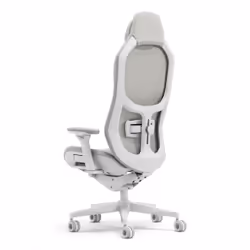 Fractal Design FD-CH-RE1M-02 sedia per videogioco Sedia da gaming per PC Seduta imbottita Bianco - Vista aggiuntiva 7