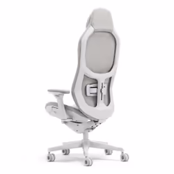 Fractal Design FD-CH-RE1F-02 sedia per videogioco Sedia da gaming per PC Seduta imbottita Bianco - Vista aggiuntiva 7