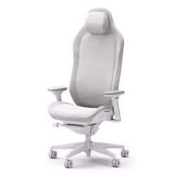 Fractal Design FD-CH-RE1F-02 sedia per videogioco Sedia da gaming per PC Seduta imbottita Bianco - Vista aggiuntiva 8