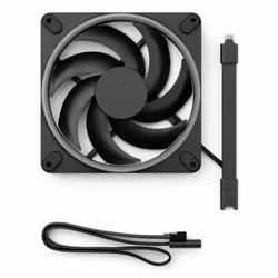 Fractal Design Momentum 14 RGB Case per computer Ventilatore 14 cm Nero 1 pz - Vista aggiuntiva 4