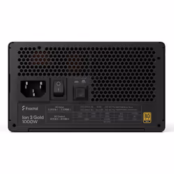 Fractal Design Ion 3 Gold 1000W alimentatore per computer 24-pin ATX ATX Nero - Vista aggiuntiva 5