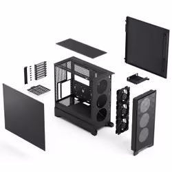 Fractal Design Pop 2 Air Black Solid Midi Tower Nero - Vista aggiuntiva 5