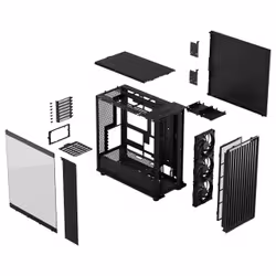 Fractal Design North XL Momentum Edition Midi Tower Nero - Vista aggiuntiva 6