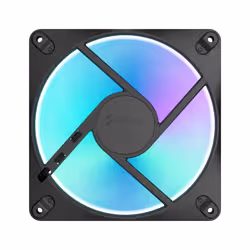Fractal Design Dynamic 3 – 14 Black RGB Case per computer Ventilatore 14 cm Nero 1 pz - Vista aggiuntiva 3