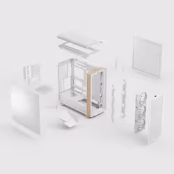 Fractal Design Summit Chalk White Solid Midi Tower Bianco - Vista aggiuntiva 5