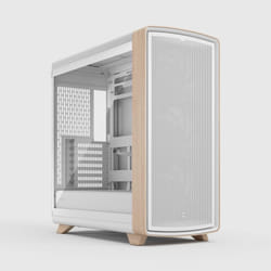 Fractal Design Summit Chalk White TG Clear Tint Midi Tower Bianco