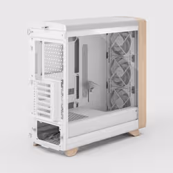 Fractal Design Summit Chalk White TG Clear Tint Midi Tower Bianco - Vista aggiuntiva 2