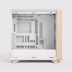 Fractal Design Summit Chalk White TG Clear Tint Midi Tower Bianco - Vista aggiuntiva 3