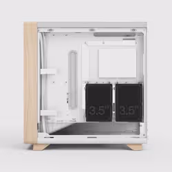 Fractal Design Summit Chalk White TG Clear Tint Midi Tower Bianco - Vista aggiuntiva 4