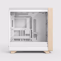 Fractal Design Summit Chalk White TG Clear Tint Midi Tower Bianco - Vista aggiuntiva 8