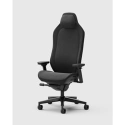 Fractal Design Refine 2 Fabric Dark Sedia da gaming per PC Sedia imbottita tappezzata Nero