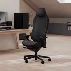 Fractal Design Refine 2 Fabric Dark Sedia da gaming per PC Sedia imbottita tappezzata Nero - Vista aggiuntiva 3