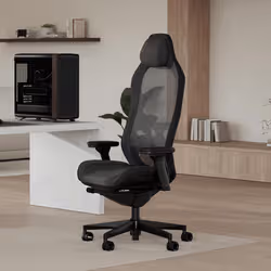 Fractal Design Refine 2 Mesh Dark Sedia da gaming per PC Sedia imbottita tappezzata Nero - Vista aggiuntiva 3
