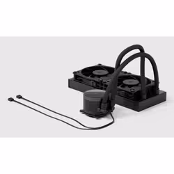 Fractal Design Radius 240 Black Processore Raffreddatore di liquidi tutto in uno 12 cm Nero 1 pz - Vista aggiuntiva 4
