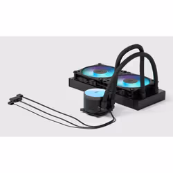 Fractal Design Radius 240 RGB Black Processore Raffreddatore di liquidi tutto in uno 12 cm Nero 1 pz - Vista aggiuntiva 5