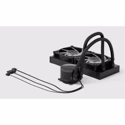 Fractal Design Radius 240 RGB Black Processore Raffreddatore di liquidi tutto in uno 12 cm Nero 1 pz - Vista aggiuntiva 6