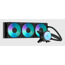 Fractal Design Radius 360 RGB Black Processore Raffreddatore di liquidi tutto in uno 12 cm Nero 1 pz