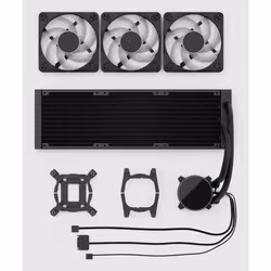 Fractal Design Radius 360 RGB Black Processore Raffreddatore di liquidi tutto in uno 12 cm Nero 1 pz - Vista aggiuntiva 7