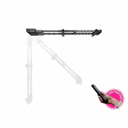 Multibrackets 4500 Supporto TV a parete 60" Nero - Vista aggiuntiva 7