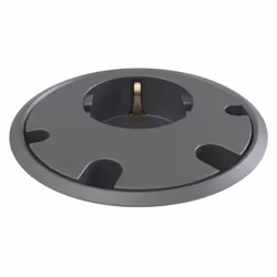 Kondator 935-PD10 presa energia Tipo F Nero