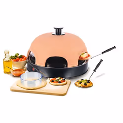 Emerio PO-115984 macchina e forno per pizza 6 pizza(e) 1200 W Nero, Arancione - Vista aggiuntiva 5